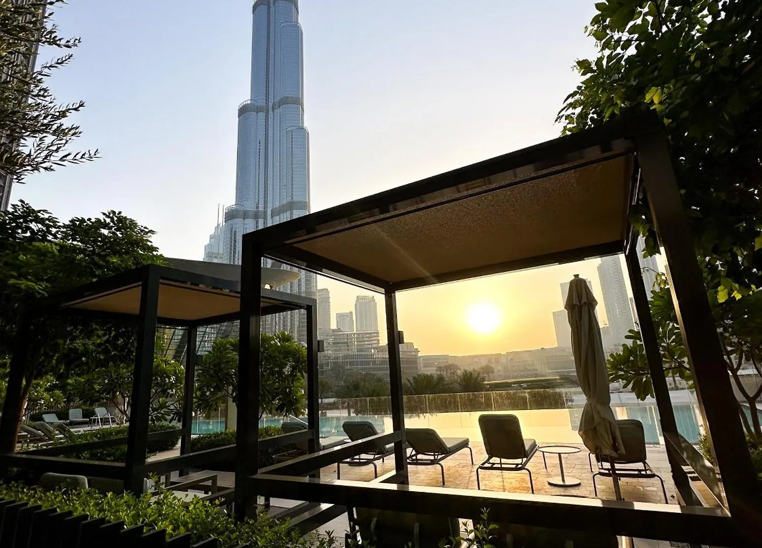 Apartment Grande Signature 2Bhk Burj Khalifa Full View 4 Min Walk Dubai Mall Infinity Pool With Fountain View Free Parking By The Meridian