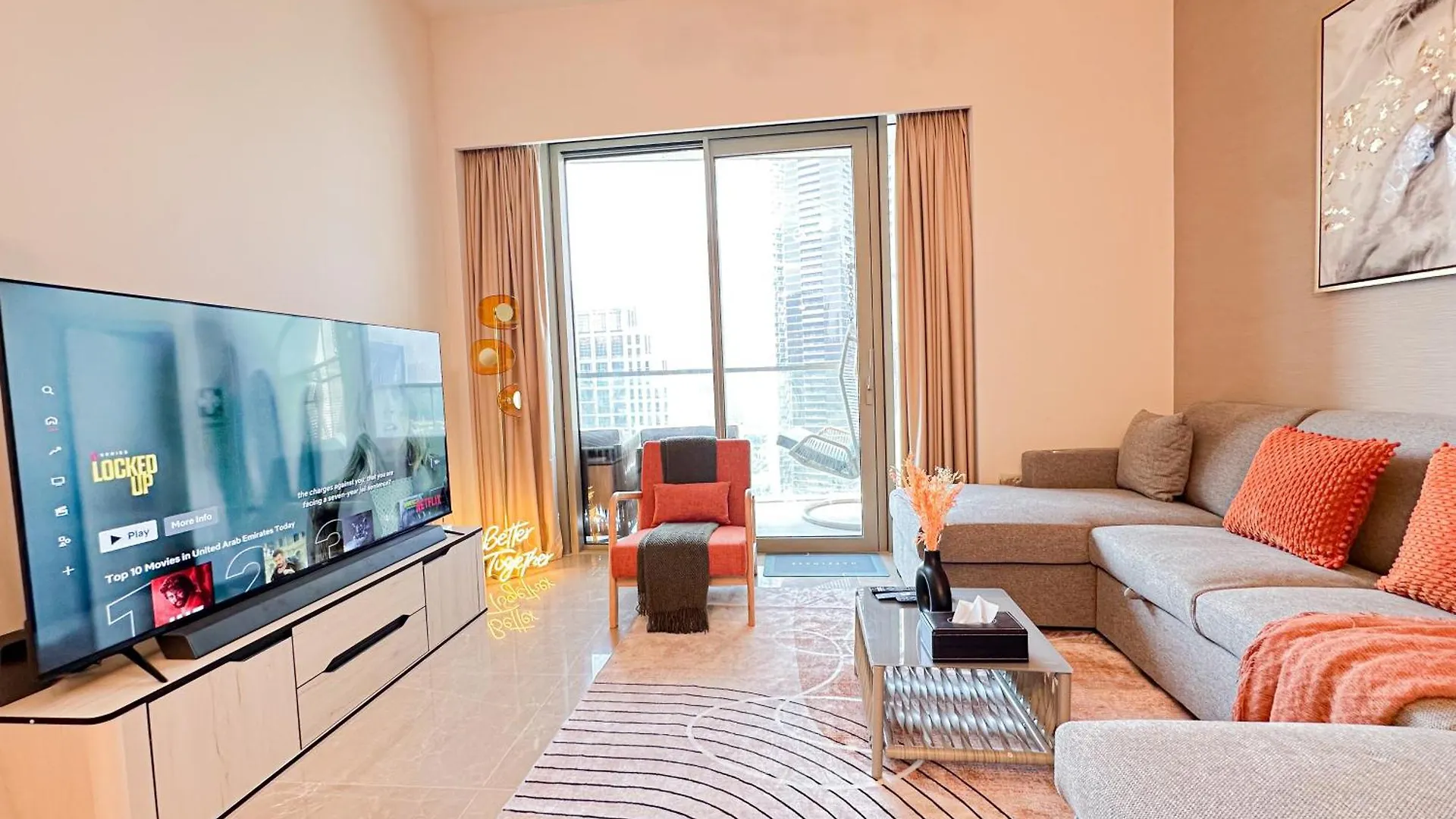 Grande Signature 2Bhk Burj Khalifa Full View 4 Min Walk Dubai Mall Infinity Pool With Fountain View Free Parking By The Meridian